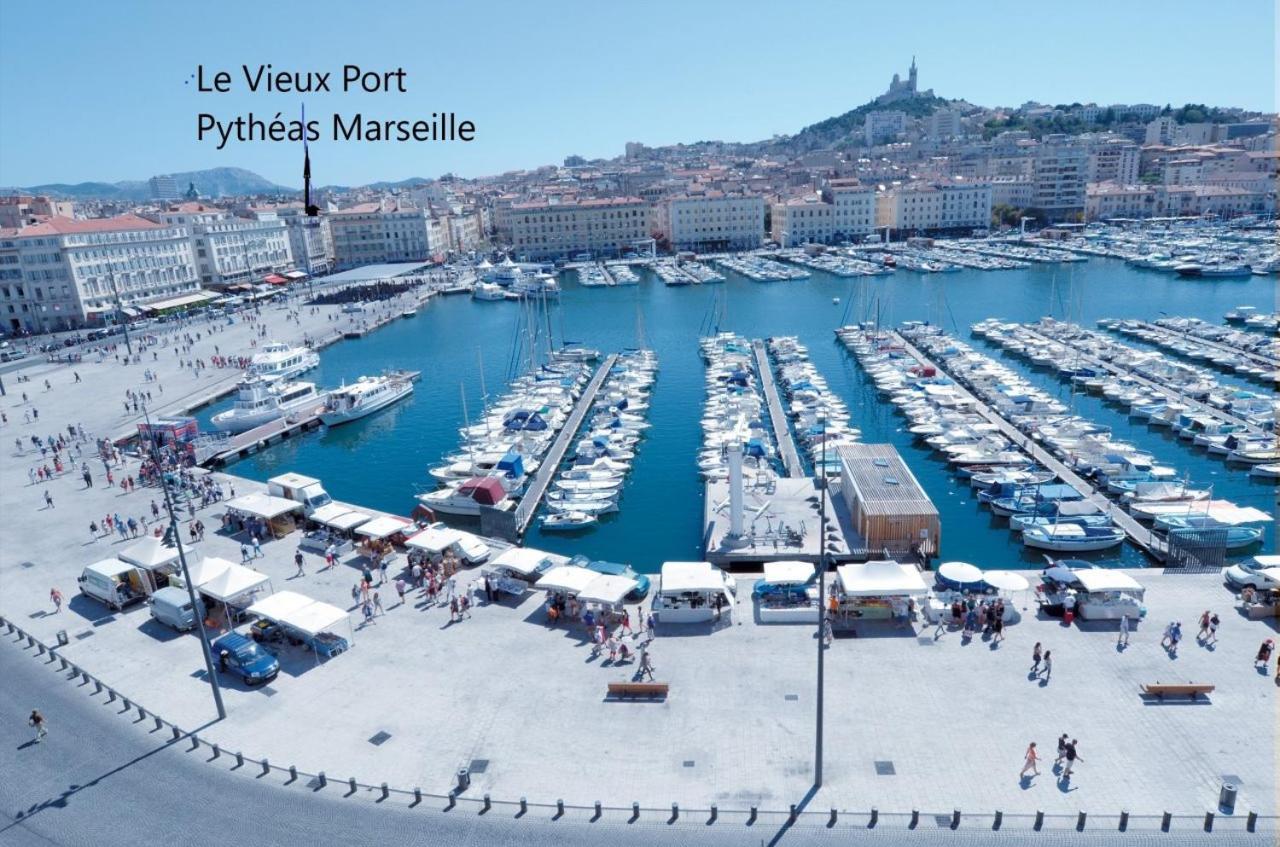 Le Pytheas Vieux Port Marseille Marselha Exterior foto